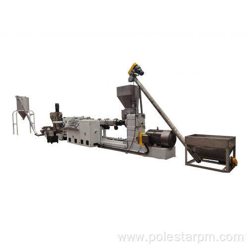 PP/PE Film Plastic Bags Pelletizing Granulator Machine